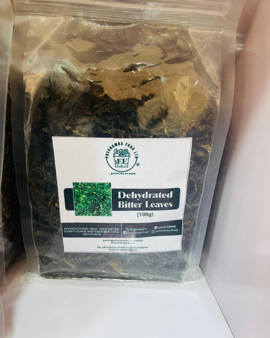 Dehydrated Bitter Leaves