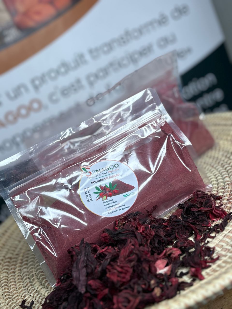 Poudre de Bissap Rouge