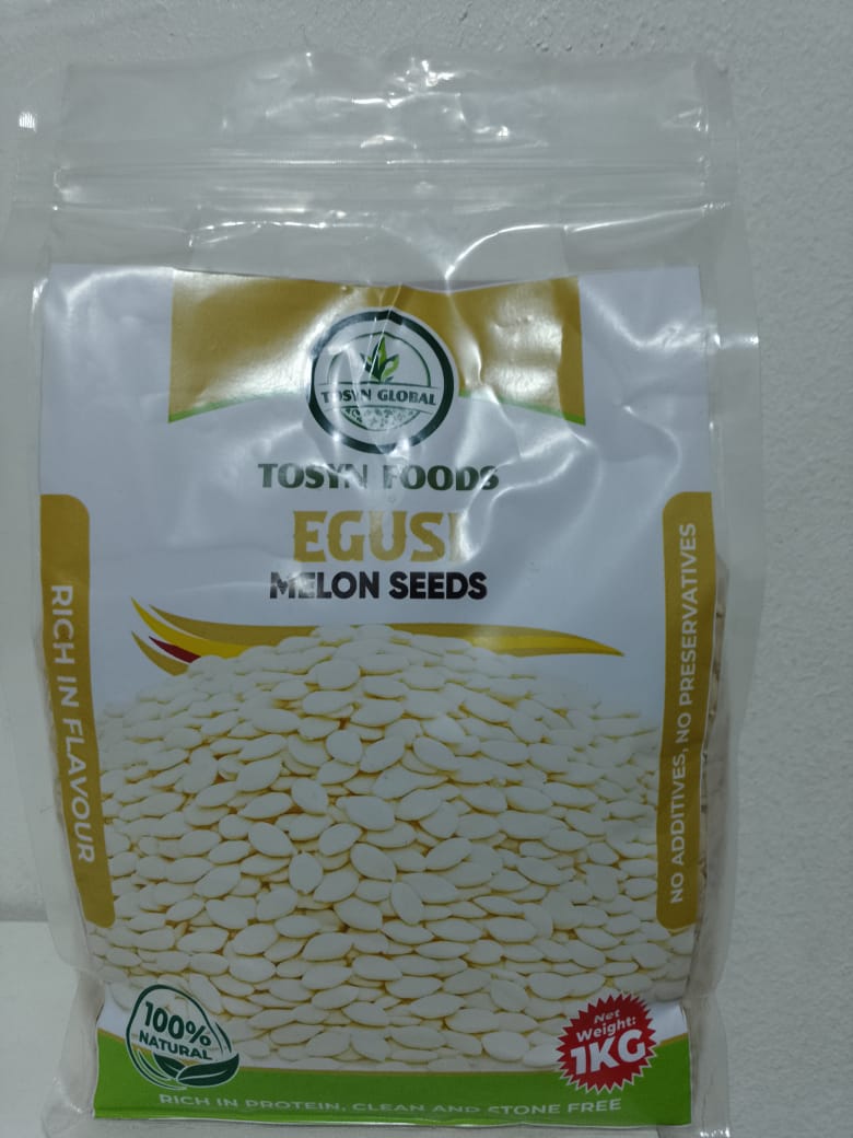 Egusi Melon Seeds — Clean & Stone-Free