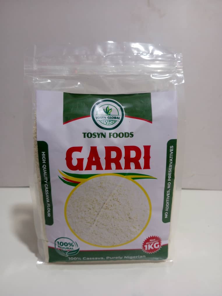 Garri — High-Quality Cassava Flour, 100% Natural