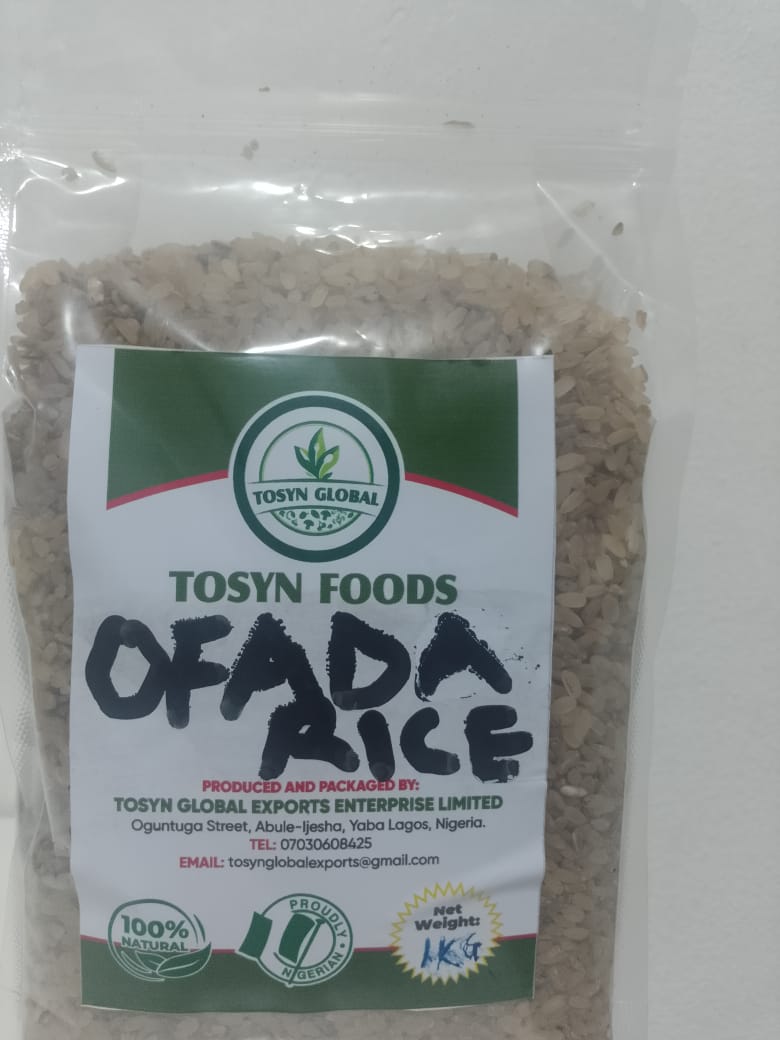 Ofada Rice — Local Unpolished Nigerian Rice