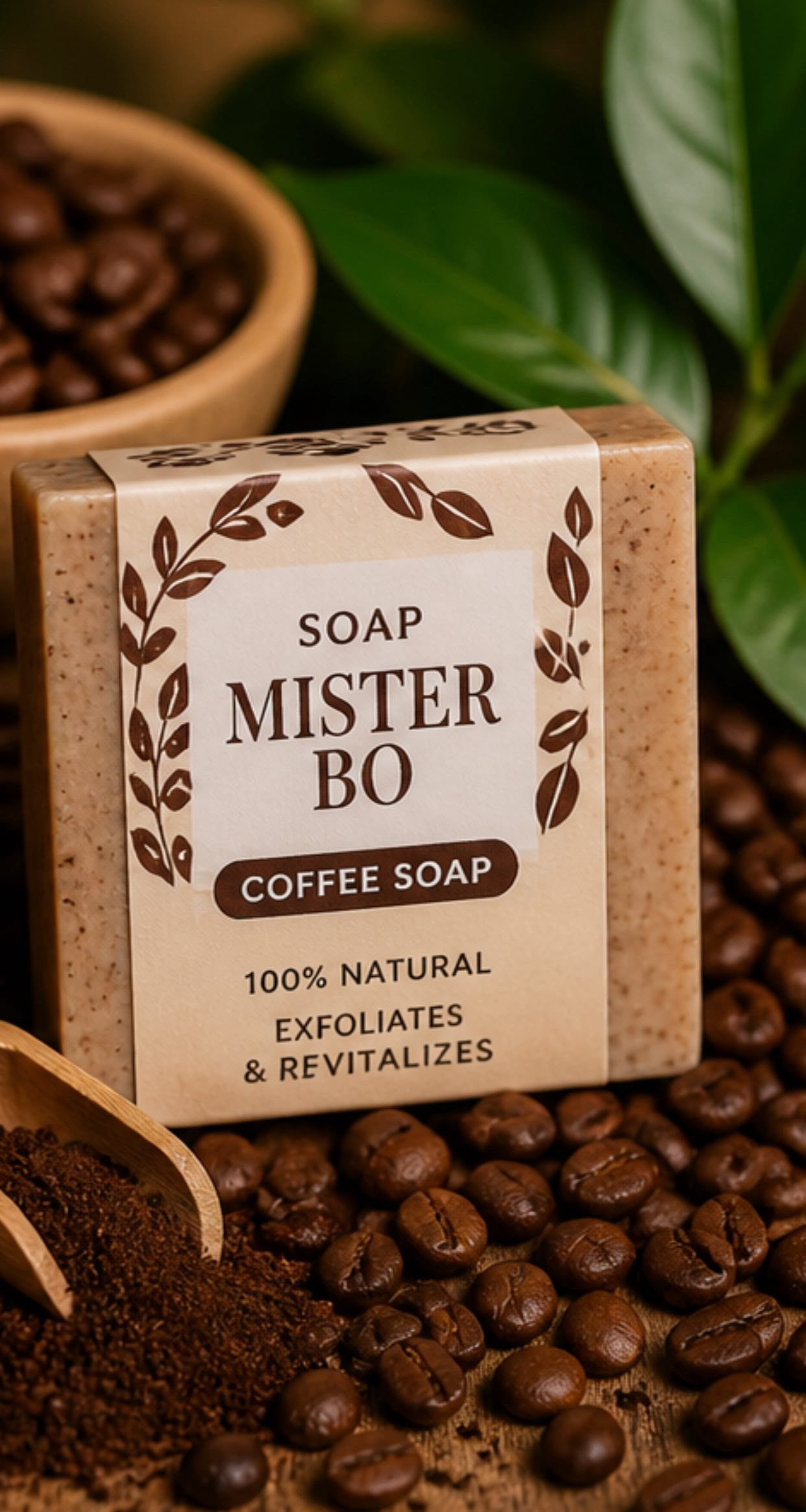 MISTER BO Coffee Soap (Savon au Café)
