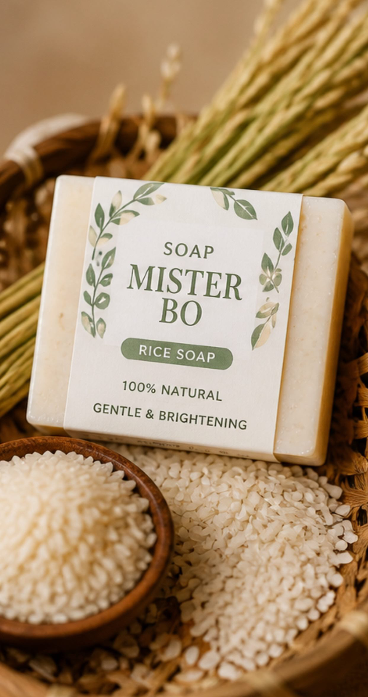 MISTER BO Rice Soap (Savon au Riz)